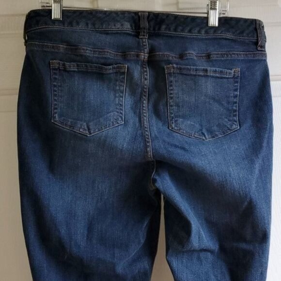 Torrid Jeans Ex Boyfriend Distressed Blue Denim Women's WOMAN'S Size 14 - Picture 5 of 9